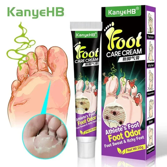 Crème contre le pied d’athlètes et la mycose des pieds : pour Hommes et Femmes