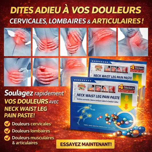 ❌ Fini les DOULEURS en quelques minutes avec PATH ANTI-DOULEUR Miracle ( 1 Paquet acheté = 1 offert )